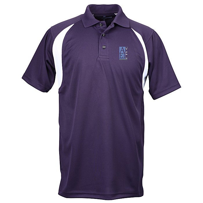 Custom Raglan Sport Polo - Men's