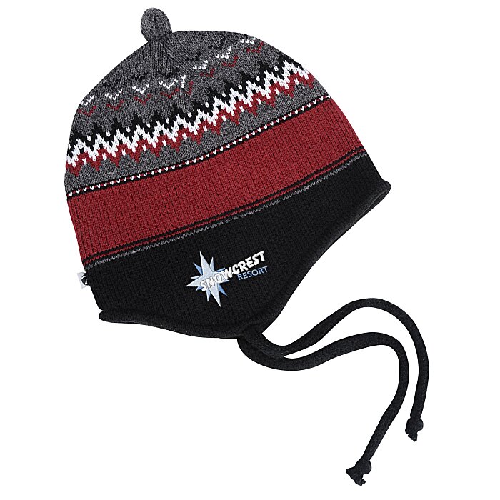 Custom Heavyweight Helmet Toque - Chevron