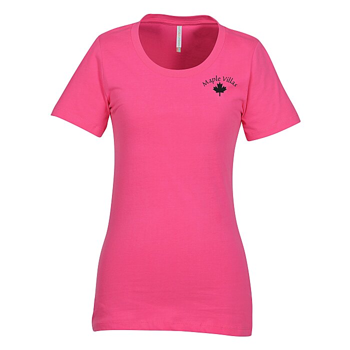 Custom Euro Spun Cotton T-Shirt - Ladies' - Screen