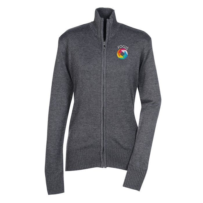 Custom Alpine Full-Zip Sweater - Ladies'