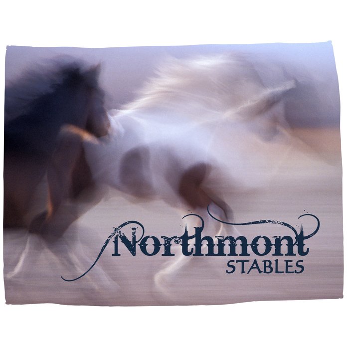 Custom Full Colour Microfleece Blanket - 60 inches x 80 inches