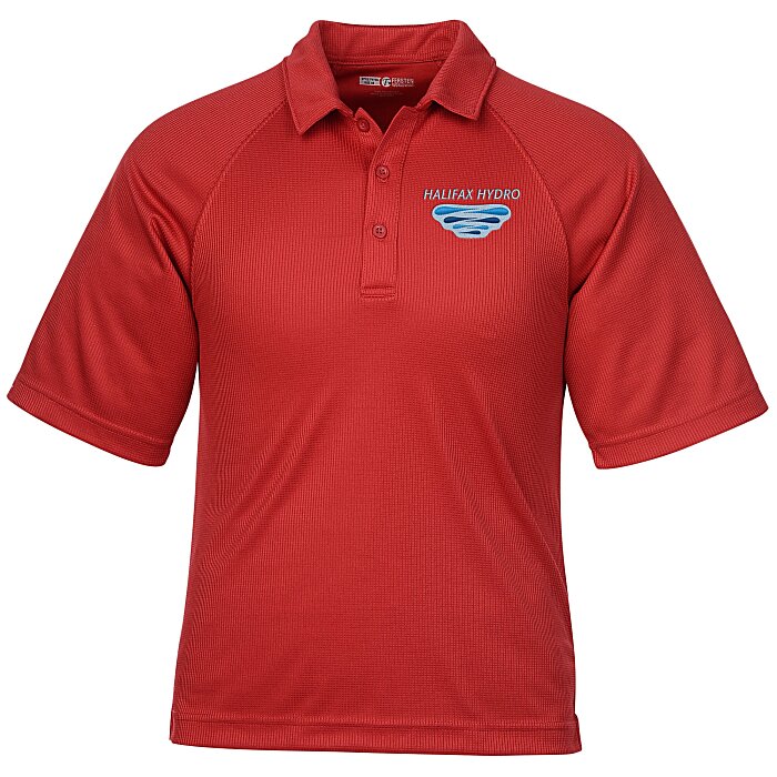 Custom Raglan Sleeve Performance Polo - Men's