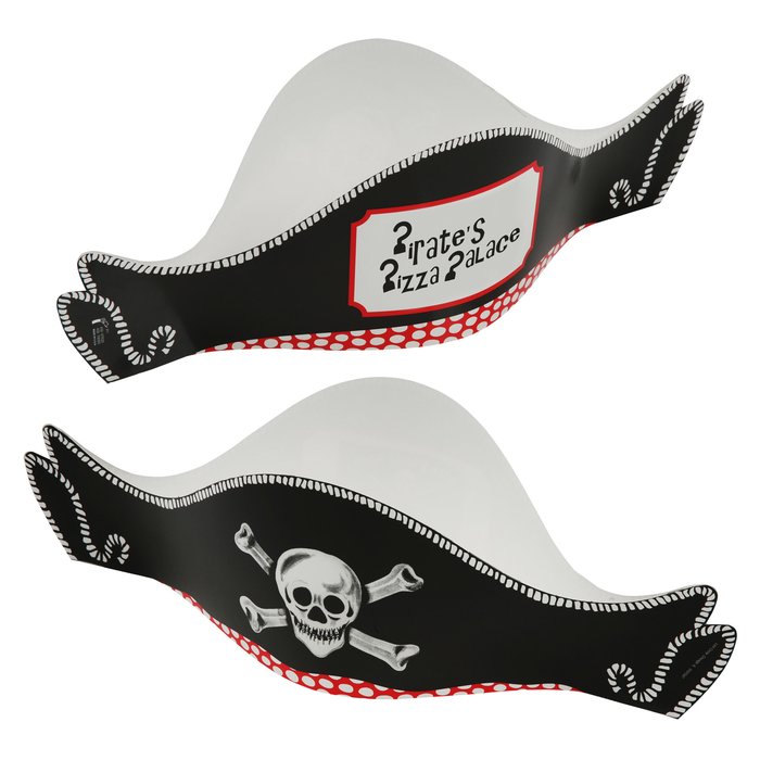 Custom Paper Pirate Hat