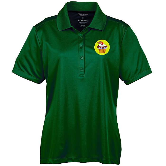 Custom Dade Textured Performance Polo - Ladies' - TE Transfer