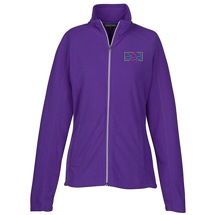 Custom Crossland Microfleece Jacket - Ladies'
