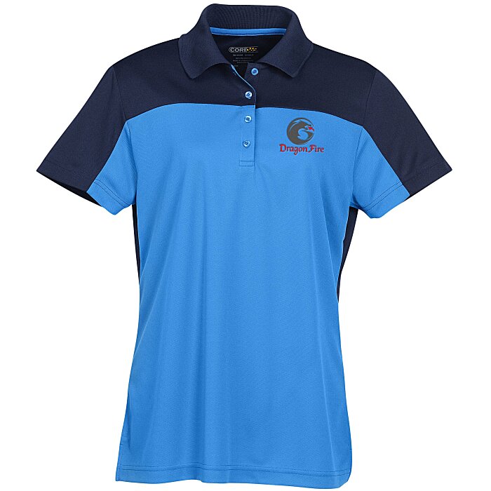 Custom Balance Colourblock Performance Polo - Ladies'