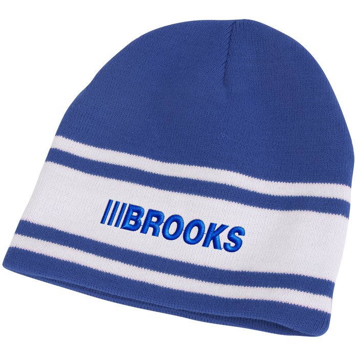 Custom Varsity Knit Beanie - 24 hr