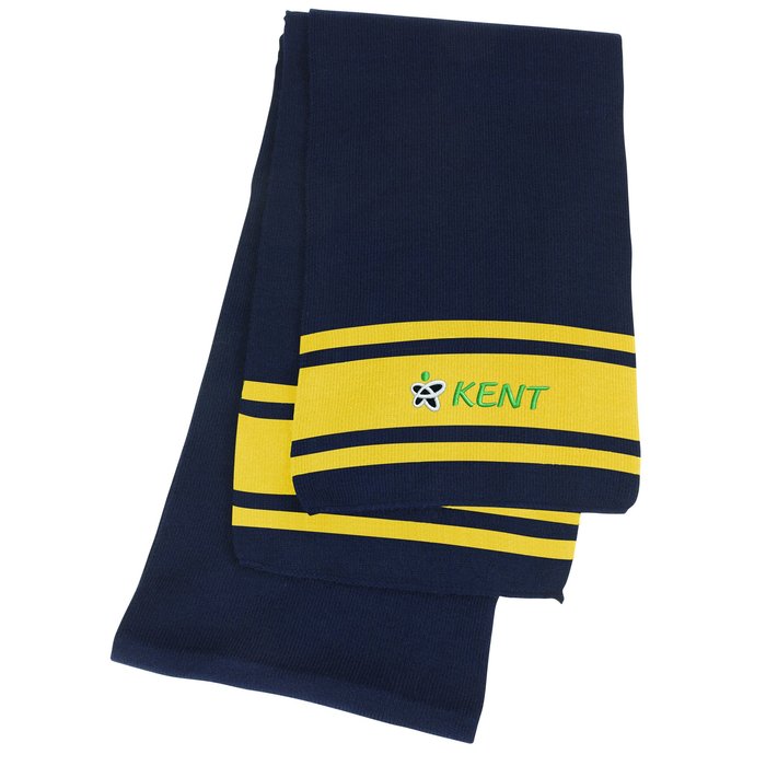 Custom Varsity Knit Scarf - 24 hr