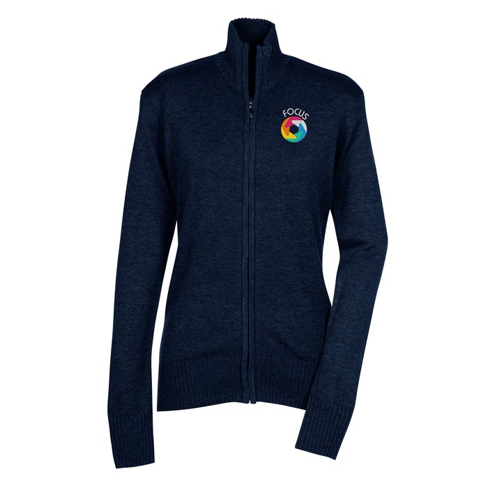 Custom Alpine Full-Zip Sweater - Ladies' - 24 hr