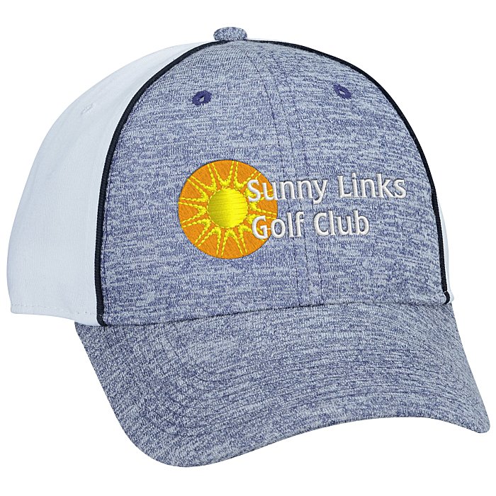 Custom Melange Front Jersey Cap