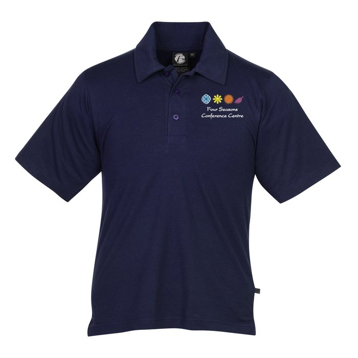 Custom Ringspun Combed Cotton Jersey Polo - Men's - 24 hr
