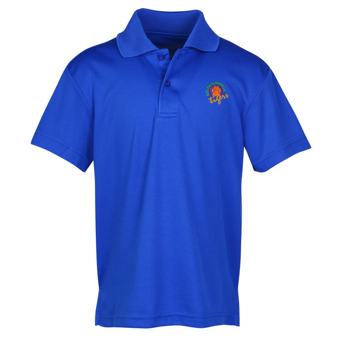 Custom Origin Performance Pique Polo - Youth