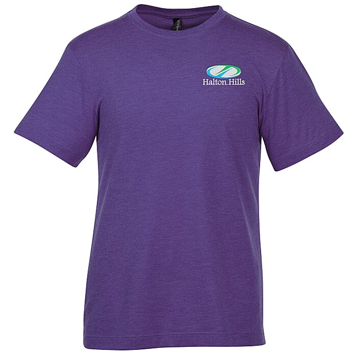 Custom Primease Tri-Blend Tee - Men's - Embroidered