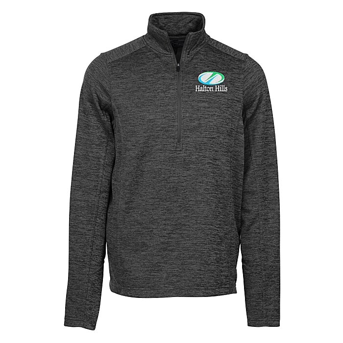 Custom Dynamic Heather 1/2-Zip Pullover - Men's