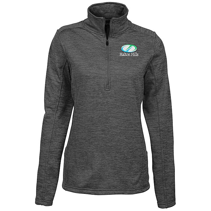 Custom Dynamic Heather 1/2-Zip Pullover - Ladies'
