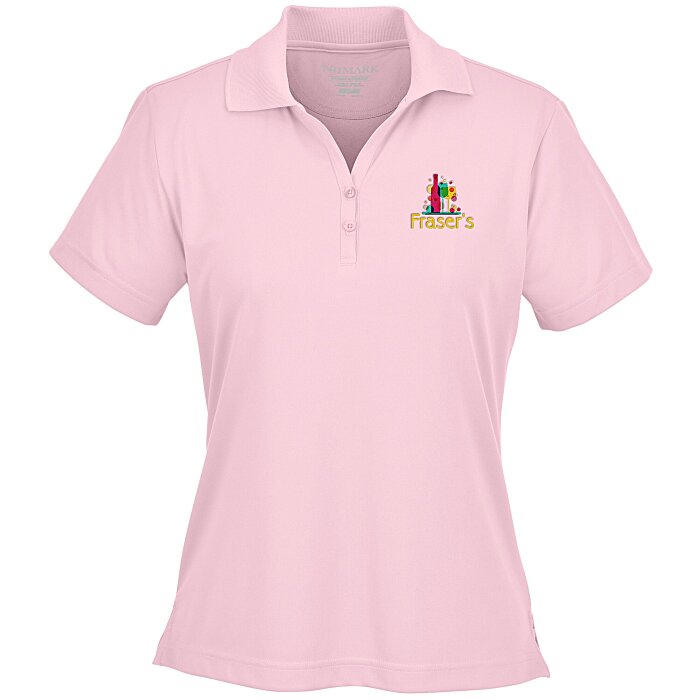 Custom Moreno Textured Micro Polo - Ladies' - Embroidered - 24 hr