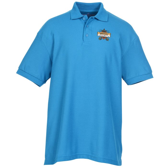 Custom Soft Touch Pique Sport Shirt - Men's - Full Colour