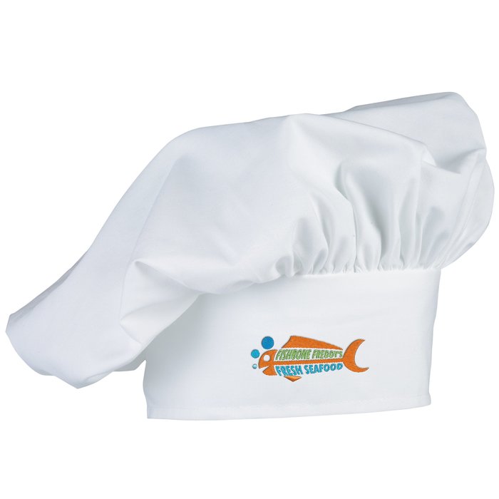 Custom Poplin Chef Hat