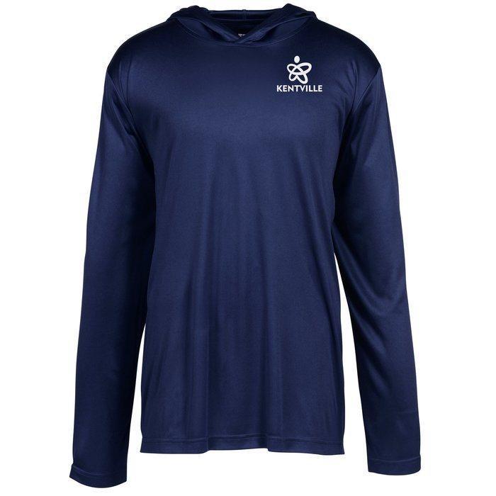 Custom Zone Performance Hooded Tee - Men's - Screen
