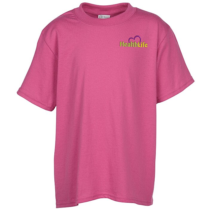 Custom Everyday Blend T-Shirt - Youth - Embroidered