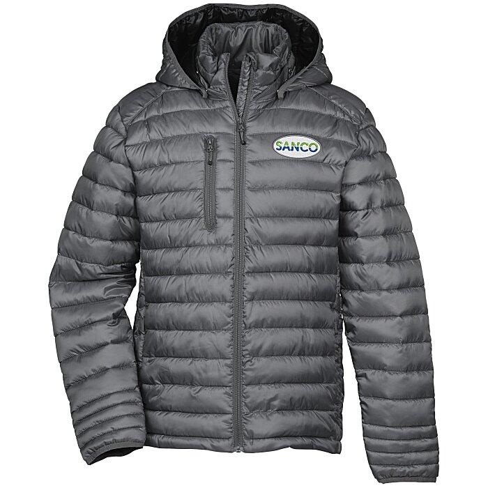 Custom Hudson Quilted Hooded Jacket - Men's