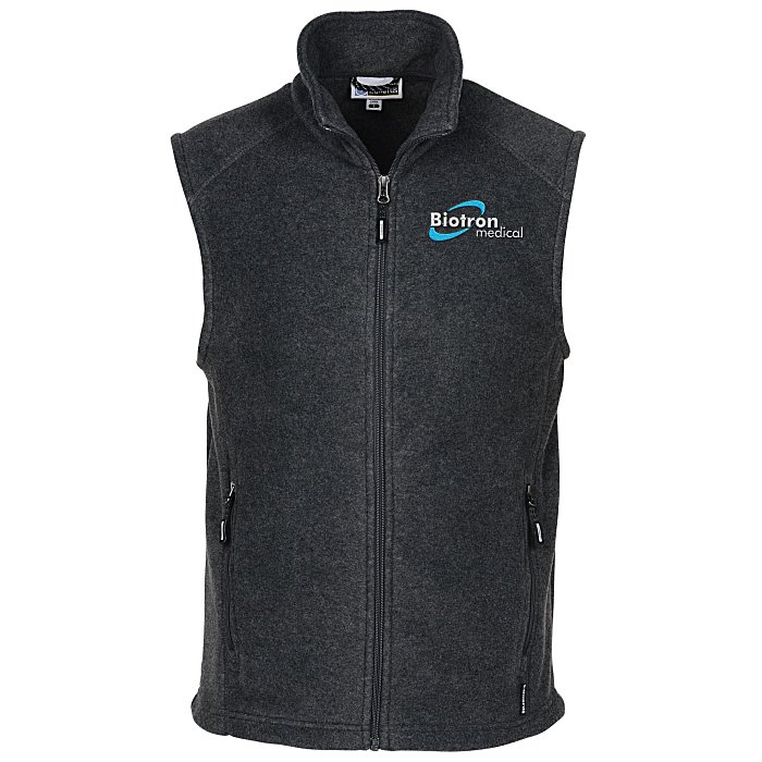 Custom Midweight Microfleece Vest - Men's