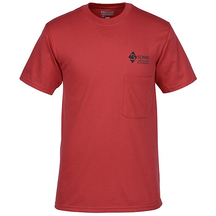 Custom Dri-Balance Blend Pocket T-Shirt