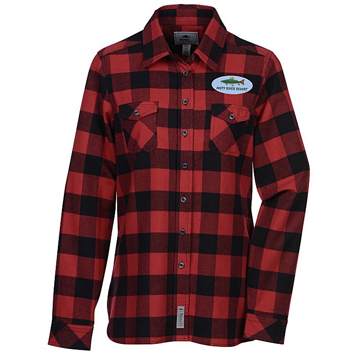 Custom Roots73 Sprucelake Flannel Plaid Shirt - Ladies'