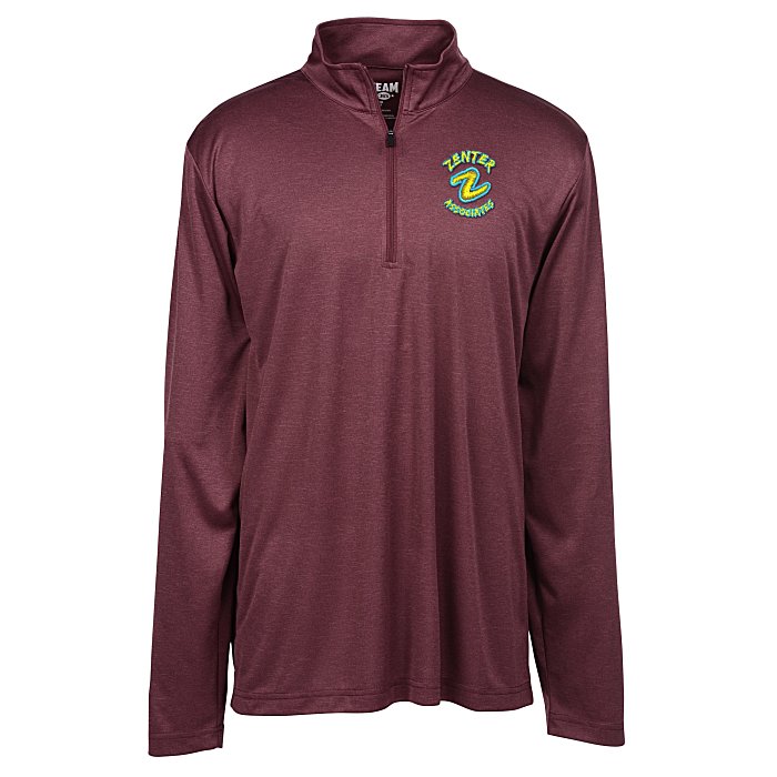 Custom Zone Performance 1/4-Zip Pullover - Men's - Heathers