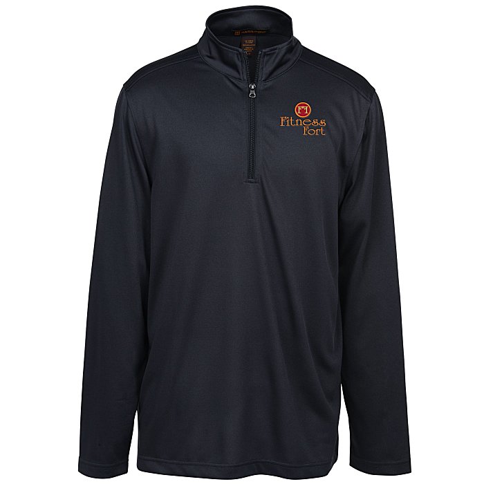 Custom Harriton Advantage Snag Resistant 1/4-Zip Pullover - Men's