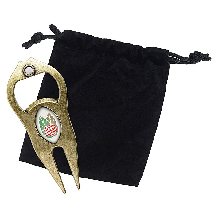 Custom Hat Trick Football Divot Tool