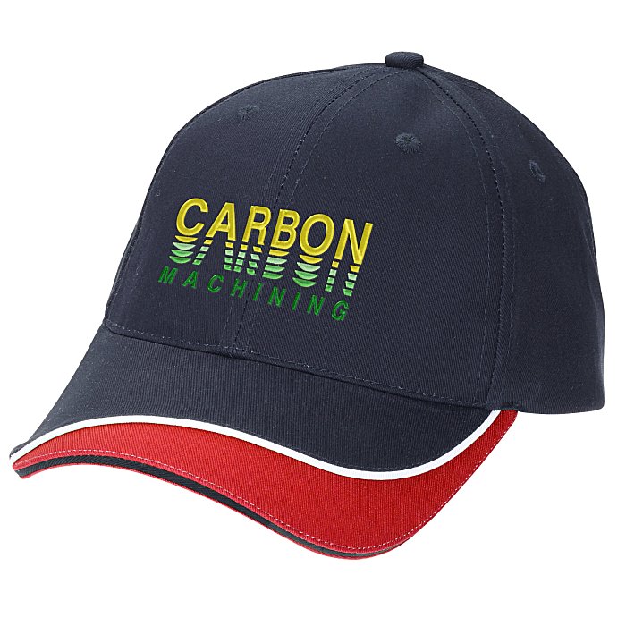 Custom Stream Piping Cap - Navy - 24 hr