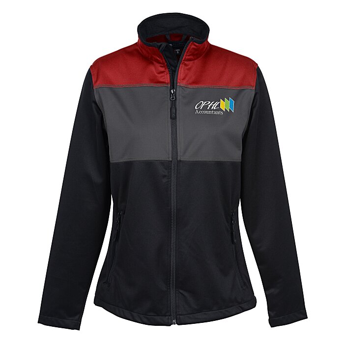 Custom Alexandria Lightweight Colourblock Jacket - Ladies' - 24 hr