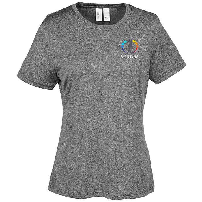 Custom Clique Charge Active Tee - Ladies' - Embroidered