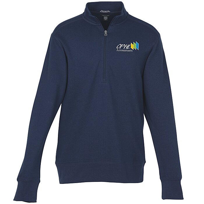 Custom Dayton 1/2-Zip Pullover Sweatshirt - Men's