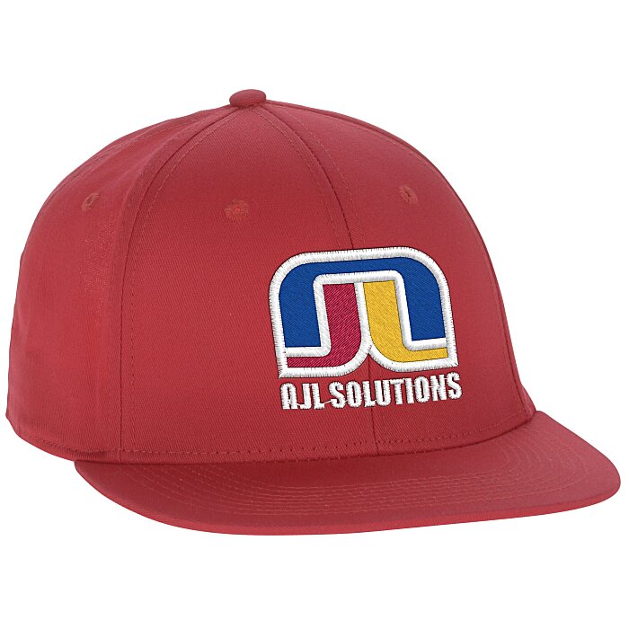 Custom Cotton Twill Flat Bill Cap