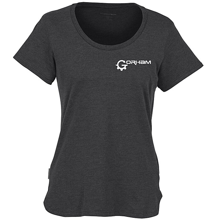 Custom Stormtech Torcello Crew Neck Tee - Ladies' - Screen