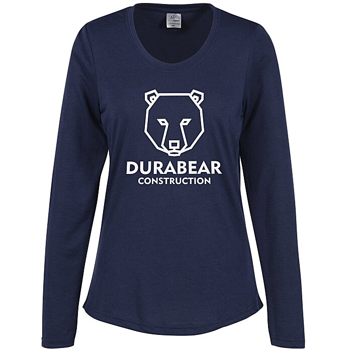Custom Pro Spun Long Sleeve T-Shirt - Ladies'