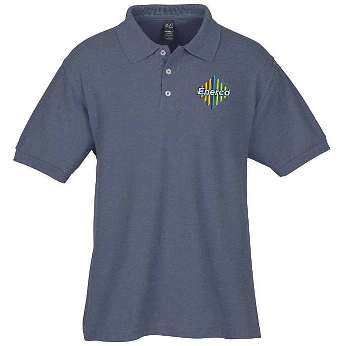 Custom M&O Soft Touch Polo - Men's