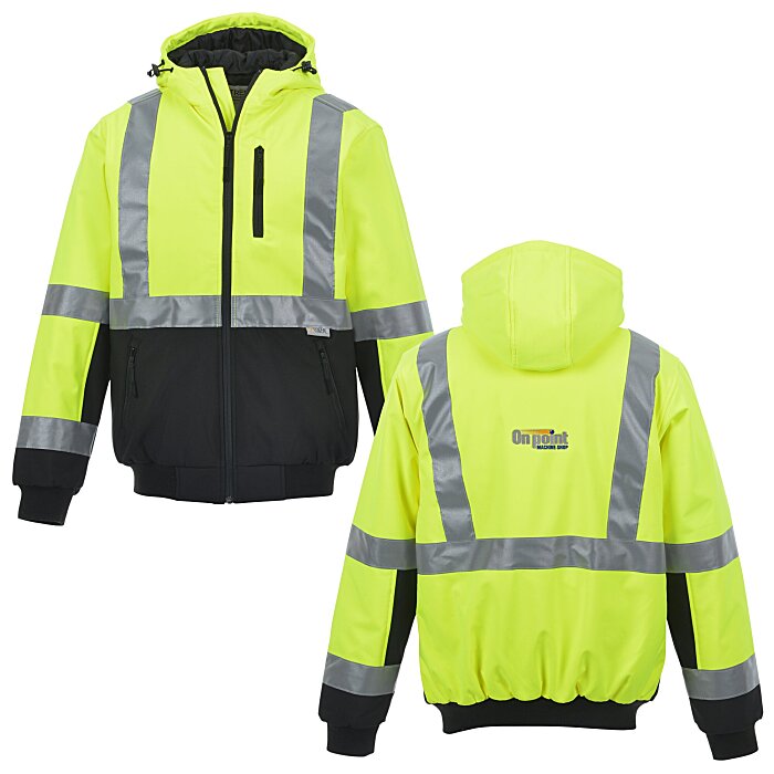 Custom Xtreme-Flex Insulated Soft Shell Hooded Jacket