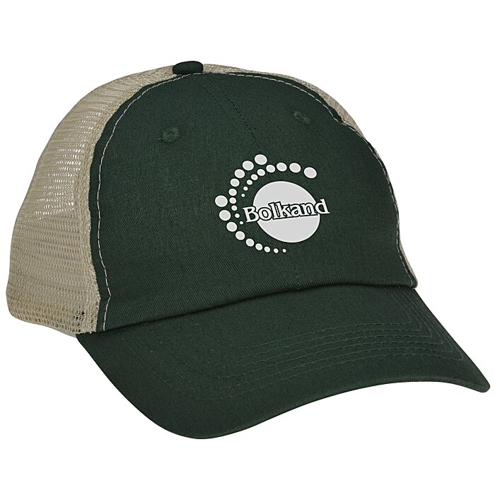 Custom Cotton Twill Soft Mesh Back Cap