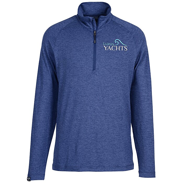 Custom Storm Creek Moss 1/4-Zip Pullover - Men's