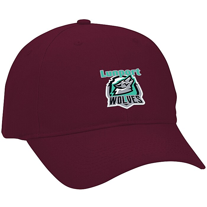 Custom Eureka Heavyweight Cotton Twill Cap - Full Colour