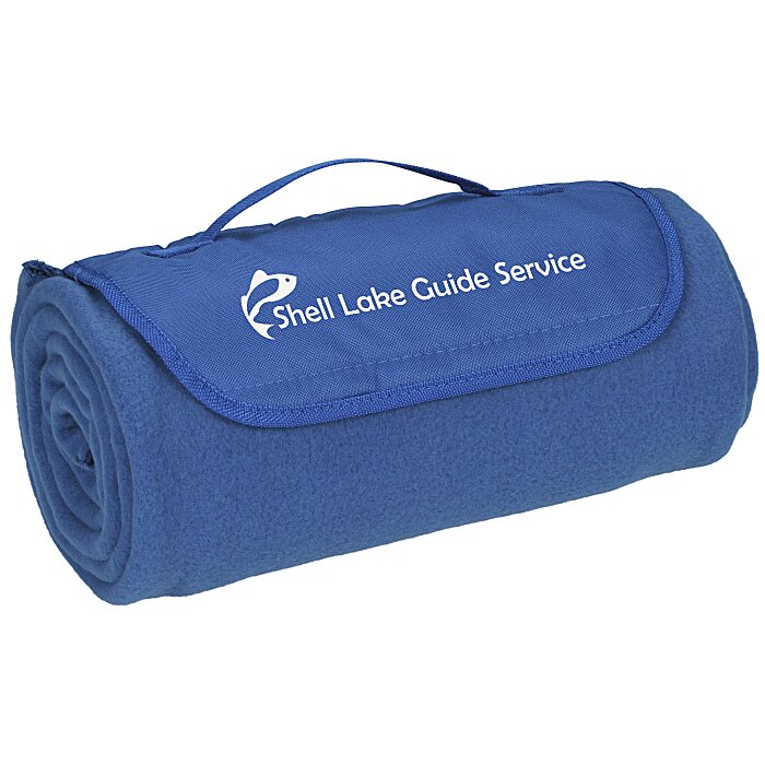 Custom Extra Large Roll Up Fleece Blanket