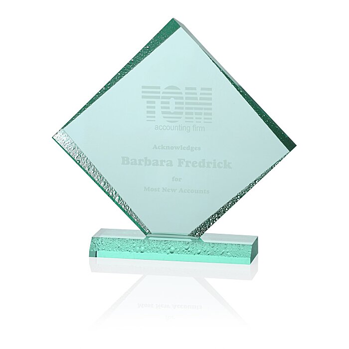 Custom Diamond Acrylic Award