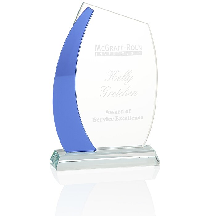 Custom Admiral Starfire Award - 8 inches