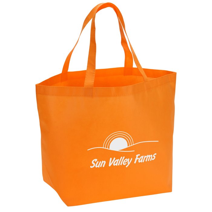 Custom Non-Woven Budget Shopper Tote