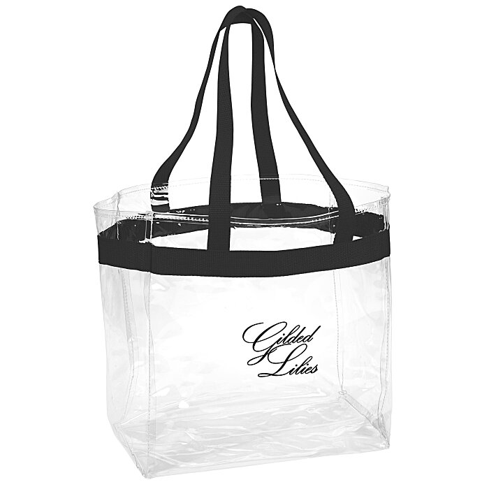 Custom Game Day Clear Tote