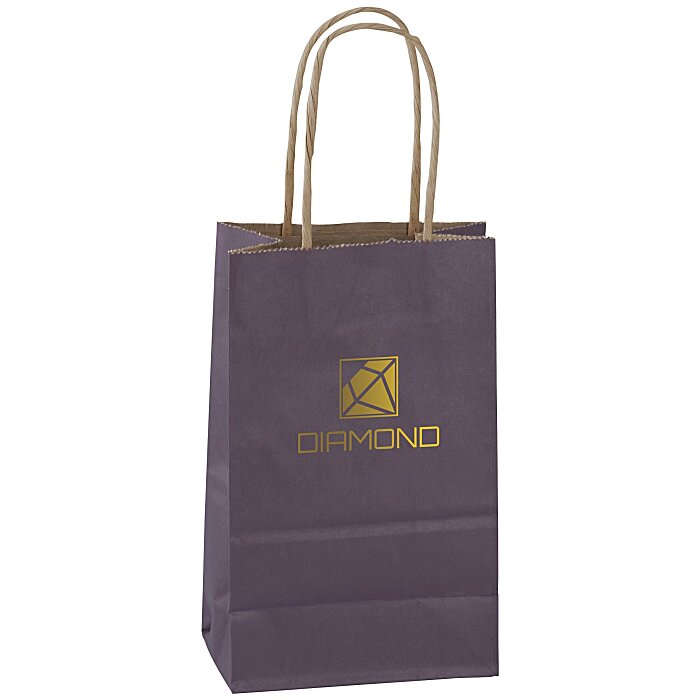 Custom Matte Shopping Bag - 8-1/4