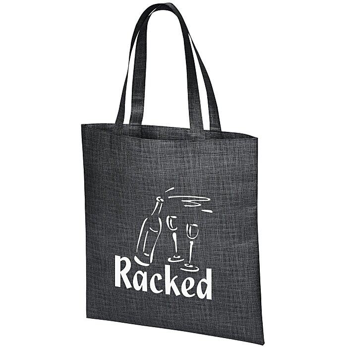 Custom Value Non-Woven Heathered Tote